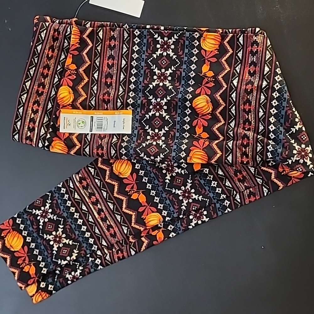 Halloween Leggings High Rise Fitted